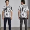 1 1 Ziodes Joker white cotton tshirts