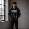 14 ZIODES Black Hoddie Printing