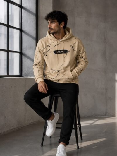 2 ZIODES Drem Printing Cotton Hoddie