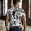 2 Ziodes Joker white cotton tshirts