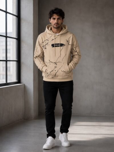 4 ZIODES Drem Printing Cotton Hoddie
